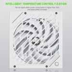 GAMEMAX Rampage Series, 1250W, Full Modular Power Supply, ATX 3.1 & PCIE 5.1 Ready, 80 Plus Platinum Certified - Image 5