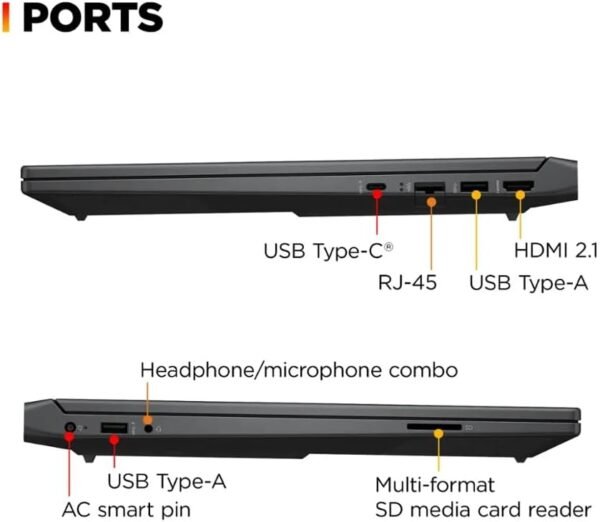 HP Victus 15.6 Inch Full HD Gaming Laptop  AMD Ryzen 5 7535HS, 6-Core Processor  16GB DDR5 RAM, 1TB SSD