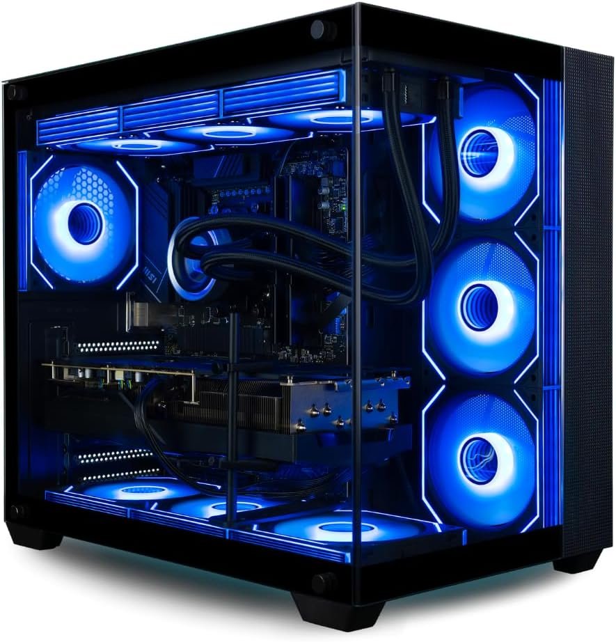 Panorama XL Gaming PC Desktop (NVD GeForce RTX 5080, Intel 24-Core i9-14900KF Processor, 96GB DDR5 RAM, 4TB Gen4 NVMe SSD, WiFi 6E 2 Panorama XL Gaming PC Desktop (NVD GeForce RTX 5080, Intel 24-Core i9-14900KF Processor, 96GB DDR5 RAM, 4TB Gen4 NVMe SSD, WiFi 6E - Image 2