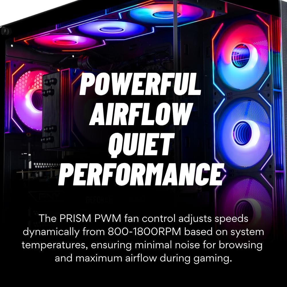 Panorama XL Gaming PC Desktop (NVD GeForce RTX 5080, Intel 24-Core i9-14900KF Processor, 96GB DDR5 RAM, 4TB Gen4 NVMe SSD, WiFi 6E 3 Panorama XL Gaming PC Desktop (NVD GeForce RTX 5080, Intel 24-Core i9-14900KF Processor, 96GB DDR5 RAM, 4TB Gen4 NVMe SSD, WiFi 6E - Image 3