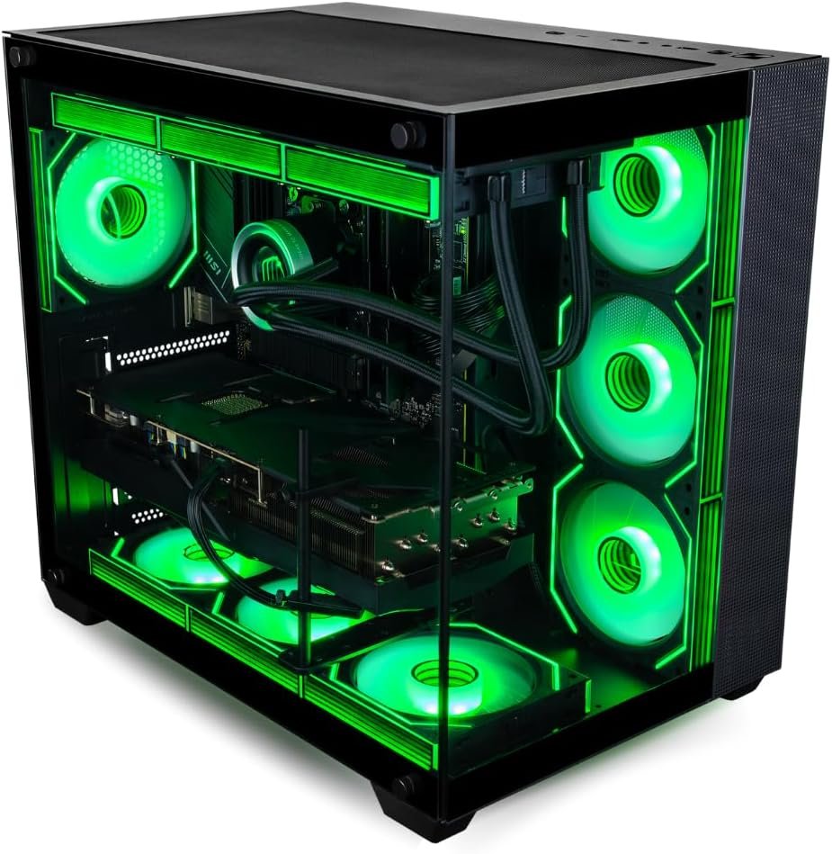 Panorama XL Gaming PC Desktop (NVD GeForce RTX 5080, Intel 24-Core i9-14900KF Processor, 96GB DDR5 RAM, 4TB Gen4 NVMe SSD, WiFi 6E 4 Panorama XL Gaming PC Desktop (NVD GeForce RTX 5080, Intel 24-Core i9-14900KF Processor, 96GB DDR5 RAM, 4TB Gen4 NVMe SSD, WiFi 6E - Image 4