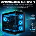 Panorama XL Gaming PC Desktop (NVD GeForce RTX 5080, Intel 24-Core i9-14900KF Processor, 96GB DDR5 RAM, 4TB Gen4 NVMe SSD, WiFi 6E - Image 8