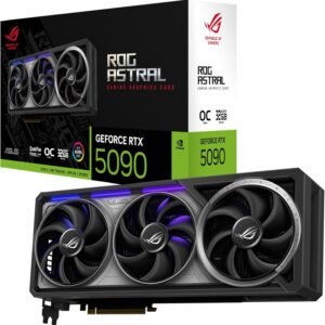 ASUS ROG Astral GeForce RTX™ 5090 OC Edition Gaming Graphics Card (PCIe® 5.0, 32GB GDDR7, HDMI®/DP 2.1, 3.8-Slot