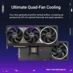 ASUS ROG Astral GeForce RTX™ 5090 OC Edition Gaming Graphics Card (PCIe® 5.0, 32GB GDDR7, HDMI®/DP 2.1, 3.8-Slot - Image 4