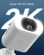 ANRAN 2K Solar Security Camera Wireless Outdoor with Built-in Solar Panel - Image 2