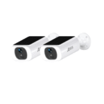 ANRAN 2K Solar Security Camera Wireless Outdoor with Built-in Solar Panel