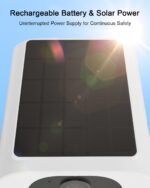 ANRAN 2K Solar Security Camera Wireless Outdoor with Built-in Solar Panel - Image 4
