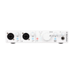 Arturia MiniFuse 2 USB Audio & MIDI Interface for Recording Production Podcasting Guitar White