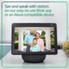 Blink Video Doorbell with two-year battery life newest model Black
