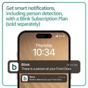Blink Video Doorbell 2 in One Mini with two-year battery life newest model White