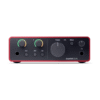 AudioDeluxe Focusrite Scarlett Solo 4th Gen USB Audio Interface and Waves Musicians 2 Bundle