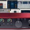 AudioDeluxe Focusrite Scarlett Solo 4th Gen USB Audio Interface and Waves Musicians 2 Bundle