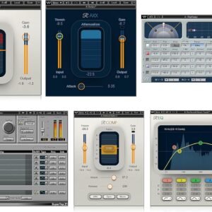 AudioDeluxe Focusrite Scarlett Solo 4th Gen USB Audio Interface and Waves Musicians 2 Bundle