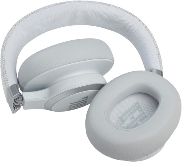 JBL Live 660NC Wireless Noise Cancellation headphones, Up to 50Hrs of Battery White