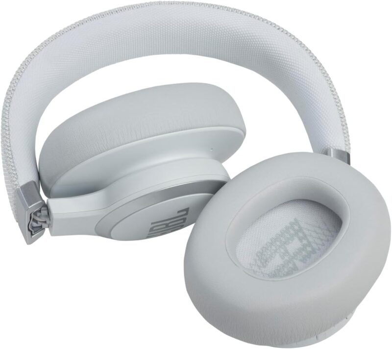JBL Live 660NC Wireless Noise Cancellation headphones, Up to 50Hrs of Battery White