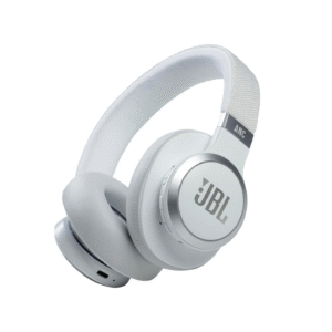 JBL Live 660NC Wireless Noise Cancellation headphones, Up to 50Hrs of Battery White