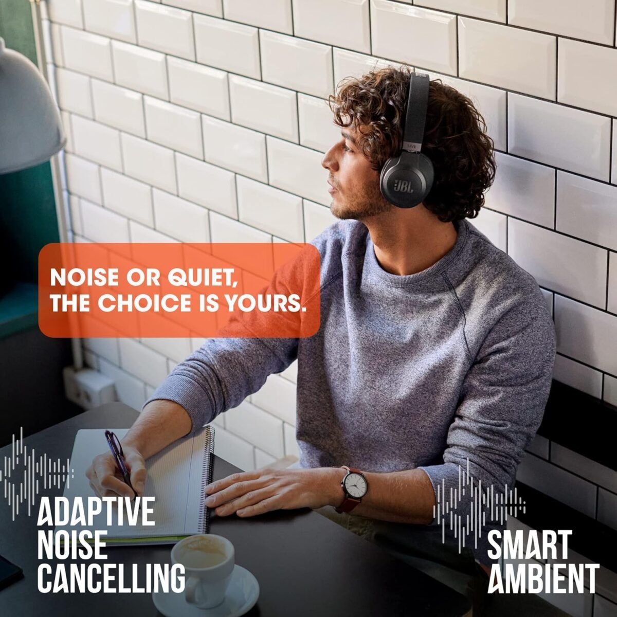 JBL Live 660NC Wireless Noise Cancellation headphones, Up to 50Hrs of Battery - Image 5
