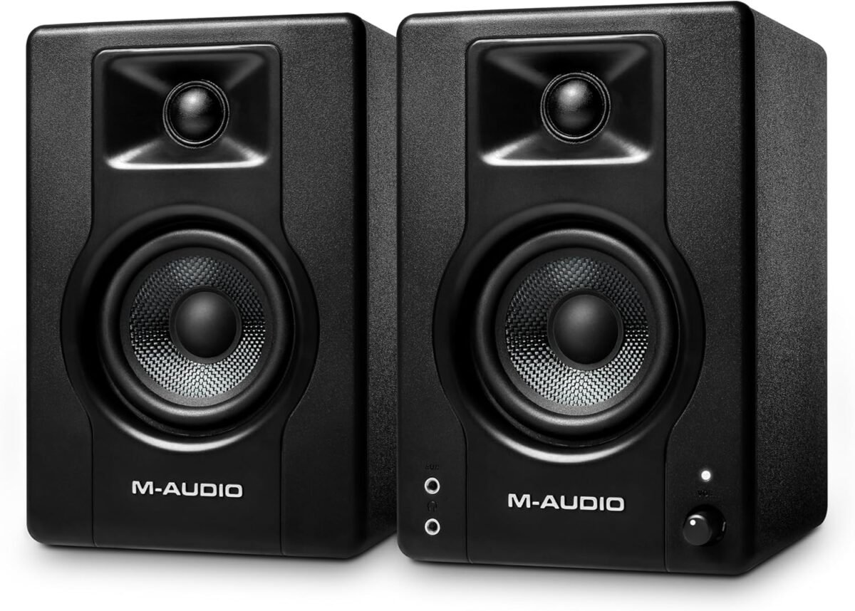 M-AUDIO BX3 Pair 3.5" 120W Studio Monitors HD PC Speakers for Recording - Image 7