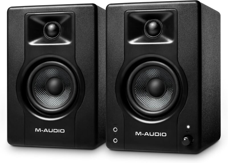 M-AUDIO BX3 Pair 3.5" 120W Studio Monitors HD PC Speakers for Recording