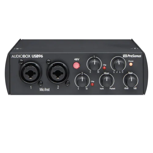 Presonus AudioBox 96 25th 1 Presonus AudioBox 96 Audio-Midi Recording USB Interface