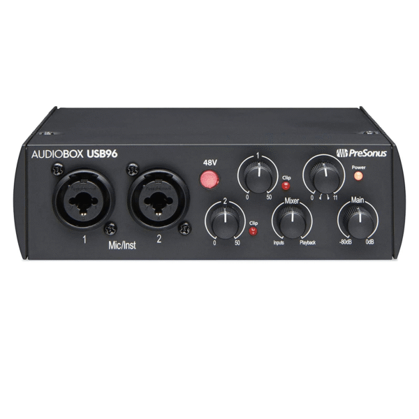 Presonus AudioBox 96 Audio-Midi Recording USB Interface