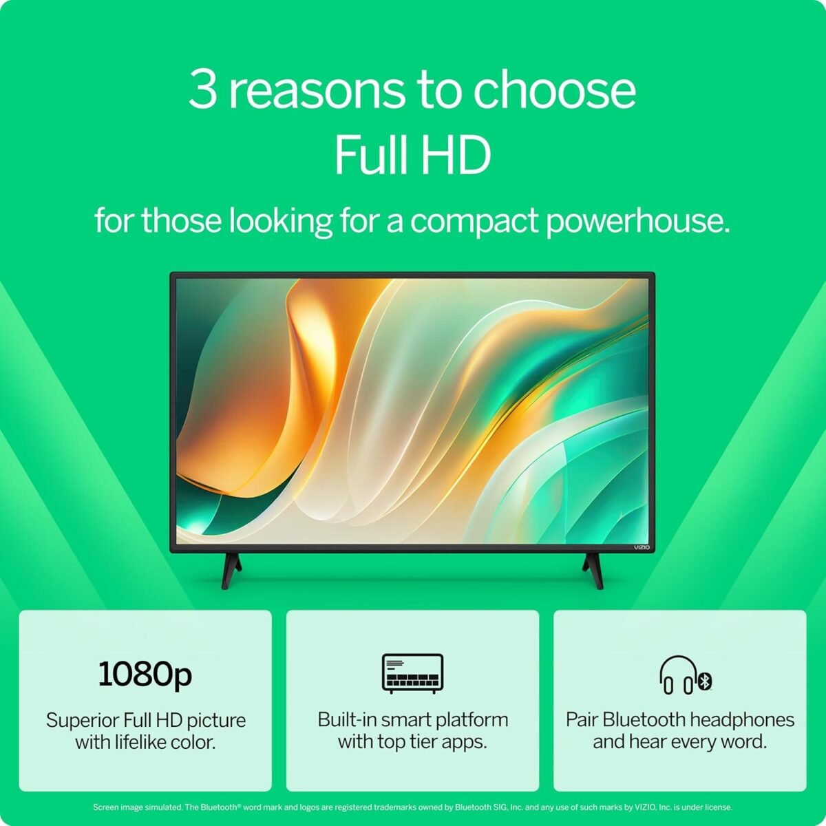 VIZIO 32-inch Full HD 1080p Smart TV VFD32M-08 New with Built in Google Cast - Image 14