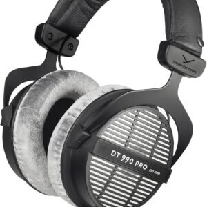 beyerdynamic DT 990 Pro 250 ohm Over-Ear Studio Headphones for Mixing, Mastering, and Editing