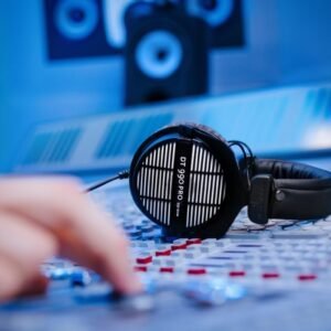 beyerdynamic DT 990 Pro 250 ohm Over-Ear Studio Headphones for Mixing, Mastering, and Editing