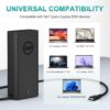 Boyunenge 65W Laptop Fast USB Type C Charger Compatible with Dell 2-in-1 XPS 13 15, Inspiron 16 & Dell Latitude 5320, 5520, 5530,  7200 7320 7330