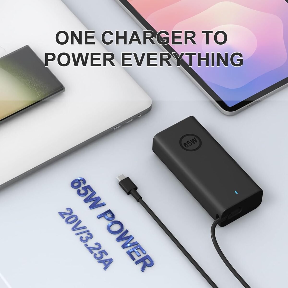 Boyunenge 65W Laptop Fast USB Type C Charger Compatible with Dell 2-in-1 XPS 13 15, Inspiron 16 & Dell Latitude 5320, 5520, 5530,  7200 7320 7330 - Image 5