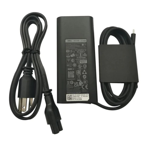 Dell Laptop Power Cord Charger 65W Watt USB Type C AC Power Adapter Compatible for Dell Latitude 3340 3440 3540 5340 5440 5540 7340 7440 7640 9440