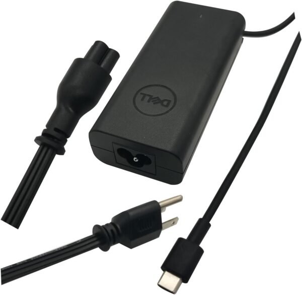 Dell Laptop Power Cord Charger 65W Watt USB Type C AC Power Adapter Compatible for Dell Latitude 3340 3440 3540 5340 5440 5540 7340 7440 7640 9440