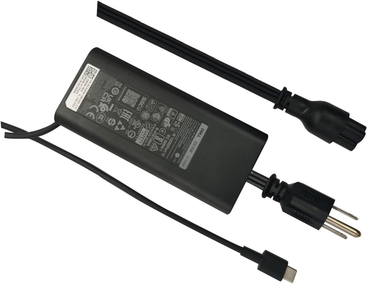 Dell Laptop Power Cord Charger 65W Watt USB Type C AC Power Adapter Compatible for Dell Latitude 3340 3440 3540 5340 5440 5540 7340 7440 7640 9440 - Image 7