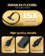 FUNNYERA 65W Power Cord Charger Compatible with HP Laptop 45W - Image 8