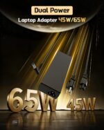 FUNNYERA 65W Power Cord Charger Compatible with HP Laptop 45W - Image 6