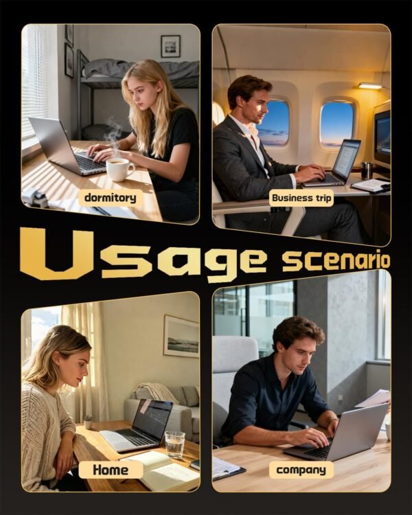 FUNNYERA 65W Power Cord Charger Compatible with HP Laptop 45W