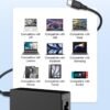 INEXEWOC Laptop USB Type C Charger 45W Compatible with hp chromebook/Spectre X360, Lenovo ThinkPad/Yoga, Dell Chromebook/Latitude, Acer, Asus, Samsung, Google Series Universal Chromebook