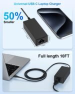 INEXEWOC Laptop USB Type C Charger 45W Compatible with hp chromebook/Spectre X360, Lenovo ThinkPad/Yoga, Dell Chromebook/Latitude, Acer, Asus, Samsung, Google Series Universal Chromebook - Image 3