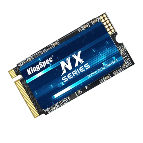 KingSpec 128GB M.2 2242 SSD PCIe 3.0 up to 3500MB/s, M.2 NVMe Gen 3x4 3D NAND SSD Compatible with Desktop and Laptop (128GB)