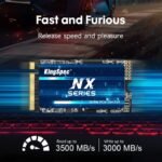 KingSpec 128GB M.2 2242 SSD PCIe 3.0 up to 3500MB/s, M.2 NVMe Gen 3x4 3D NAND SSD Compatible with Desktop and Laptop (128GB) - Image 6