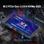 KingSpec 128GB M.2 2242 SSD PCIe 3.0 up to 3500MB/s, M.2 NVMe Gen 3x4 3D NAND SSD Compatible with Desktop and Laptop (128GB) - Image 5