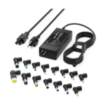 RicChic 90W Universal Power Supply Cord with 15 Tips Laptop Charger Compatible with HP Dell Asus Lenovo Acer Sony Gateway Notebook Ultrabook AC Adapter