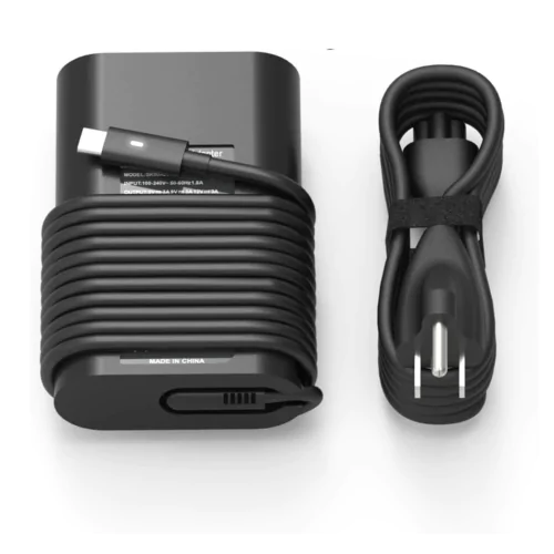 YOXYDIF 65W 45 Watt AC Adapter USB C Compatible with Dell Latitude 5420 7420 5540 5440 3540 7440 5450 5430 5520 5530 7430 E5430