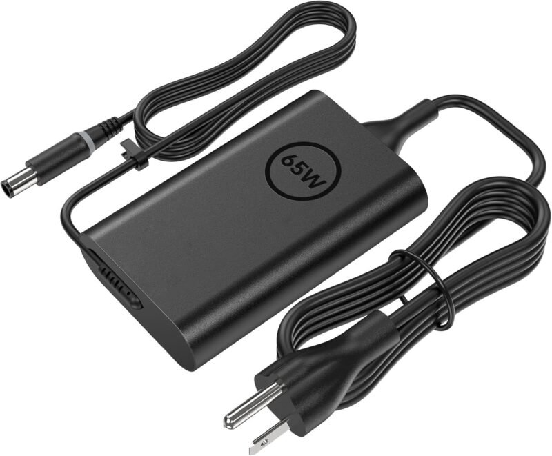 65W  LA65NM130 19.5V 3.34A AC Adapter 7.4 * 5.0mm Compatible with dell Latitude 5400 5480 5490 5590 5290 E5470, 7480 7490 E7250 7290 Laptop Charger