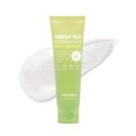 TONYMOLY Chok Chok Green Tea Watery Sunscreen SPF 50+ PA++++ - No White Cast, Lightweight Korean Face Moisturizer with Niacinamide & Hyaluronic Acid - Hydrating & Non-Greasy - 1.69 fl. oz. - Image 2