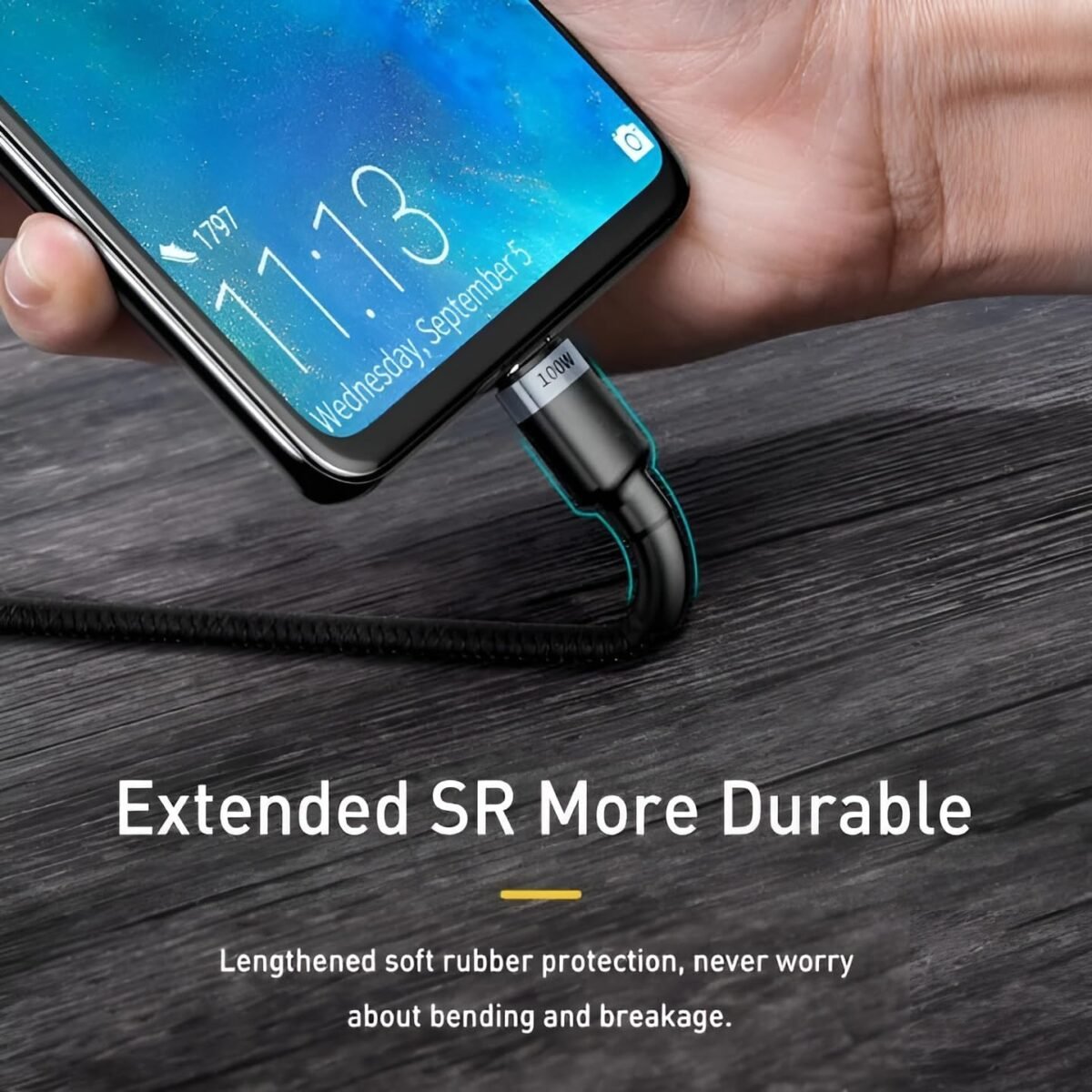 USB-C to USB-C Fast Charger Cable – USB-IF Certified, 480Mbps, 1M - Image 7