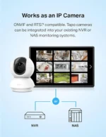 TP-Link Tapo Pan / Tilt 1080p Resolution, 360°Rotational View Security Camera With Motion Tracking - Image 6