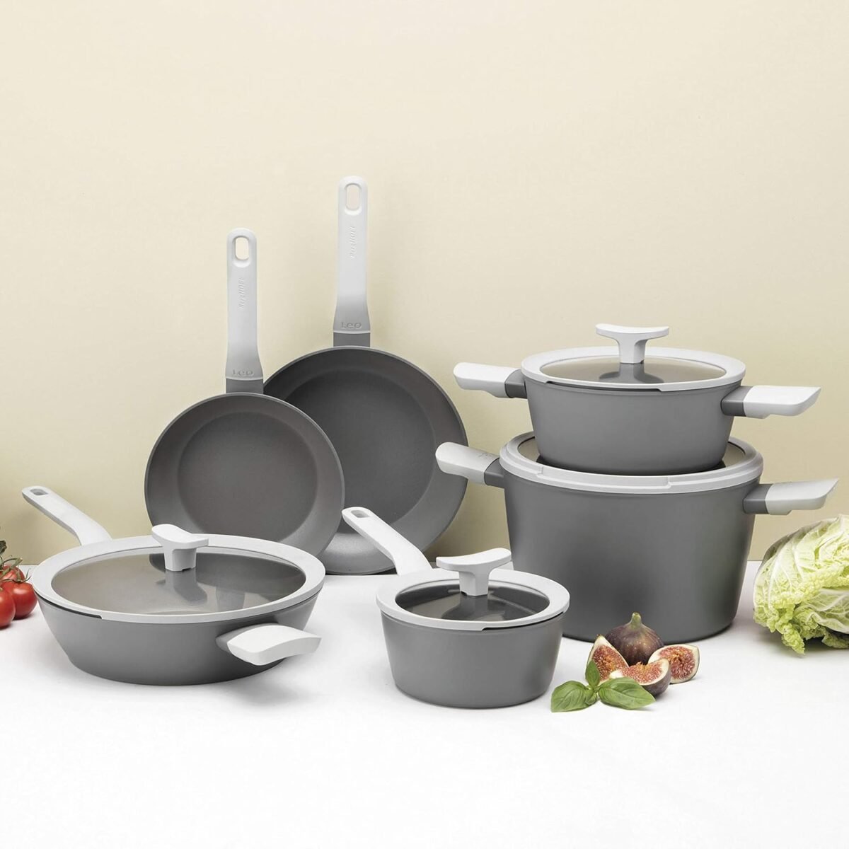 Berghoff Leo 10Pc Ceramic Cookware Set - Image 12